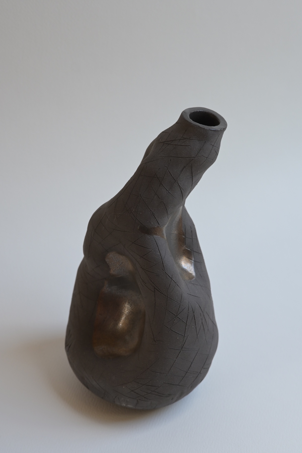 Counterforms, side profile view