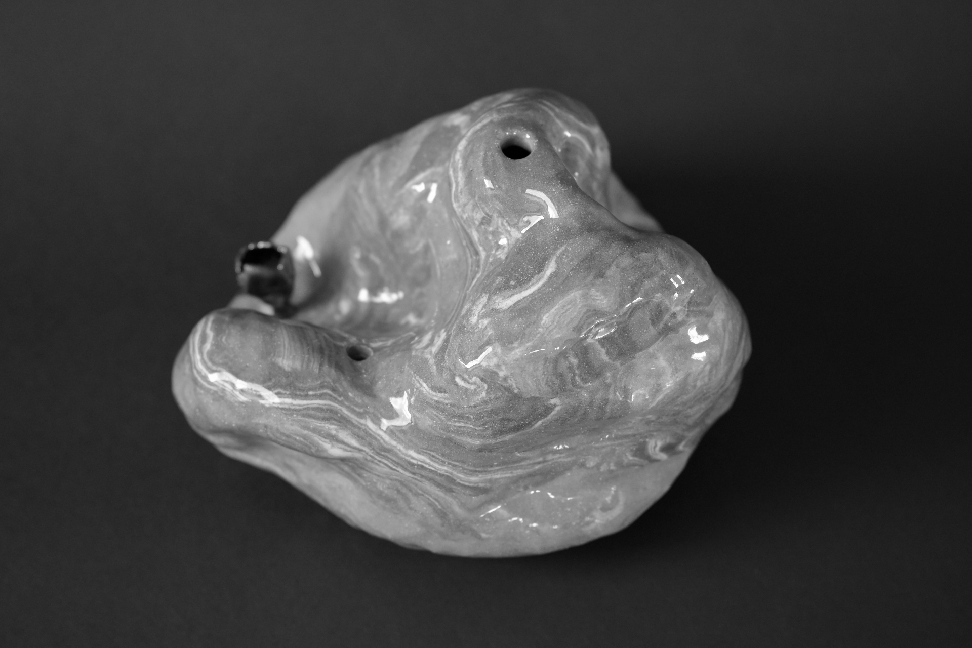 Afterimage, alternative view on a light background
