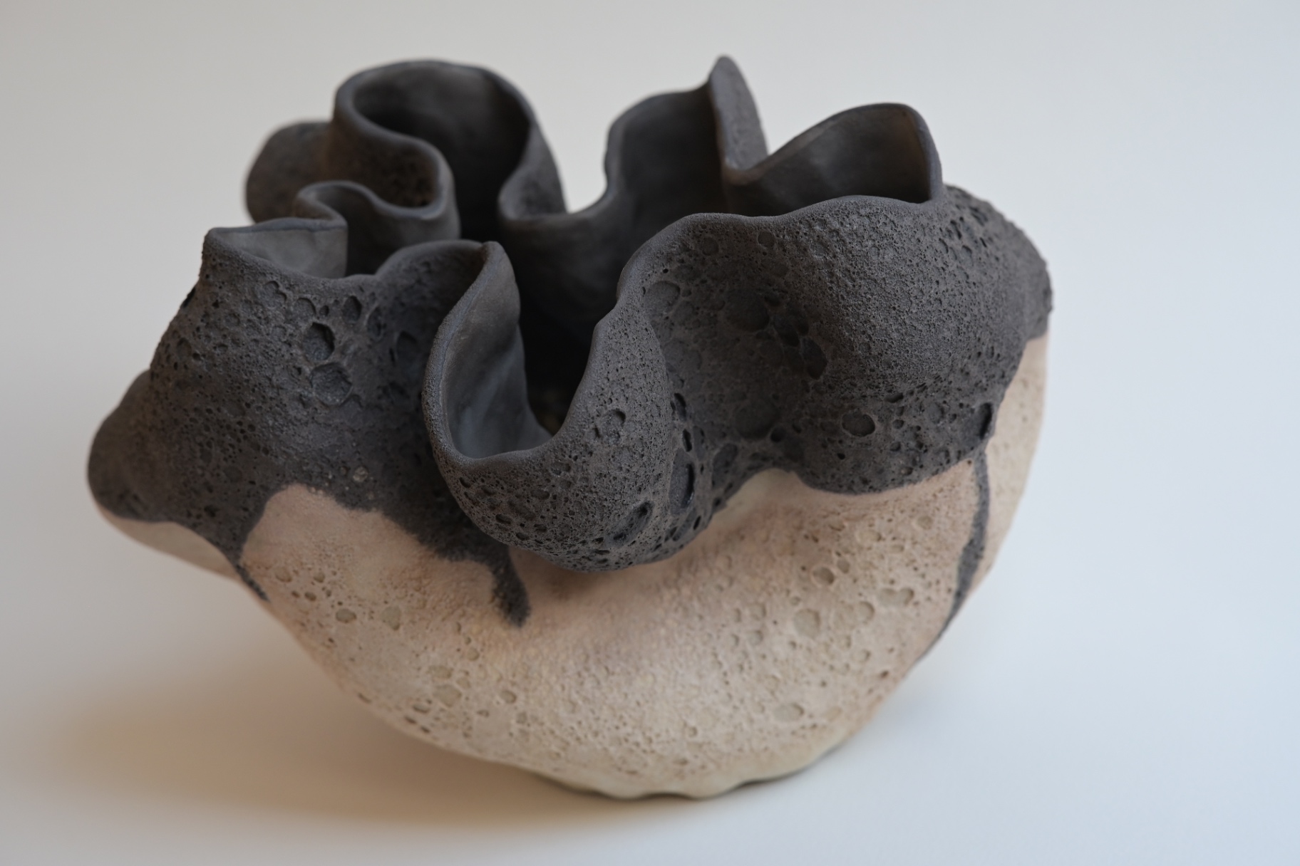 Caldera, alternative view on a light background